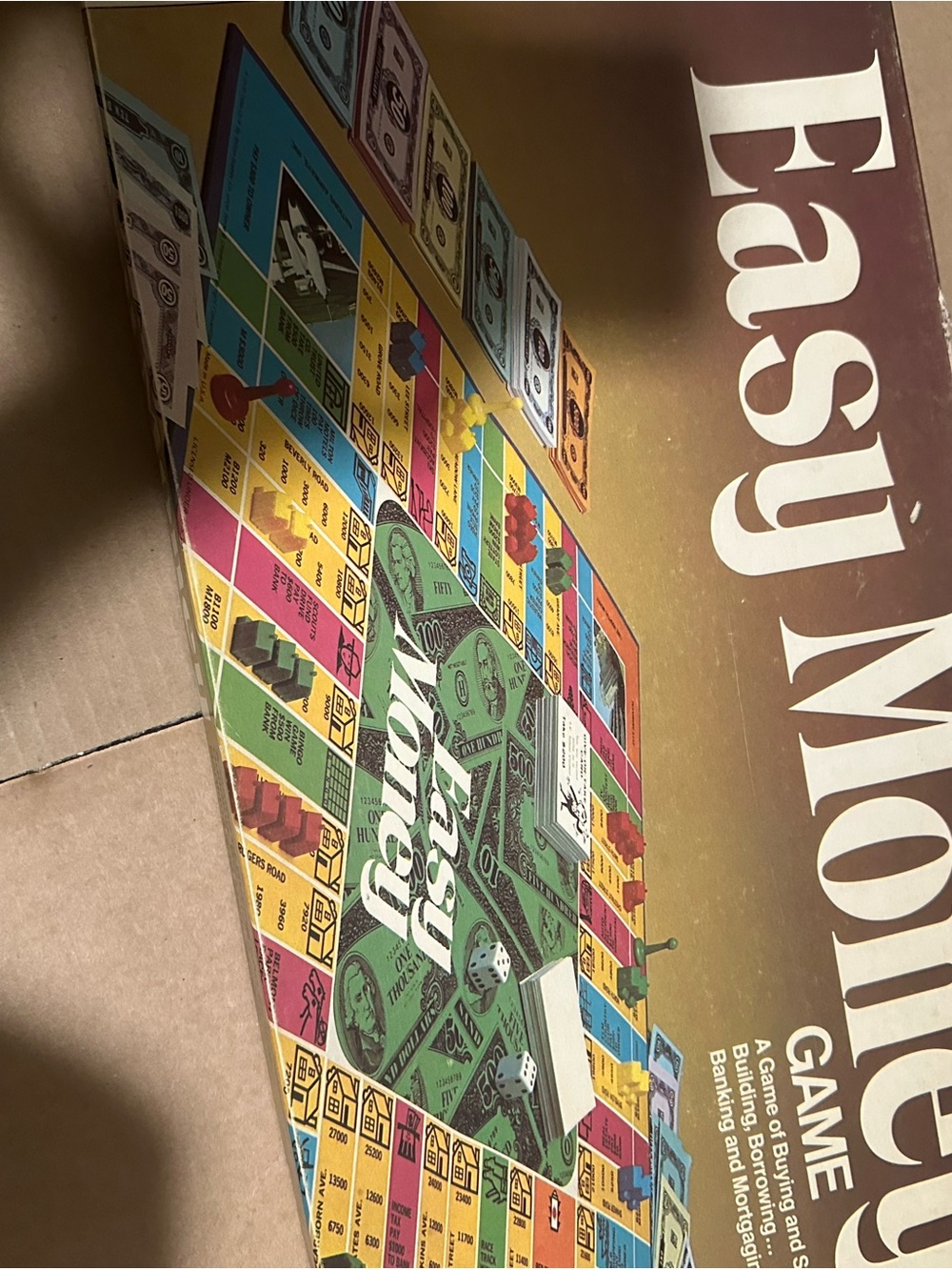 Easy money Board Game - Classic Family Home Game - Multicolor